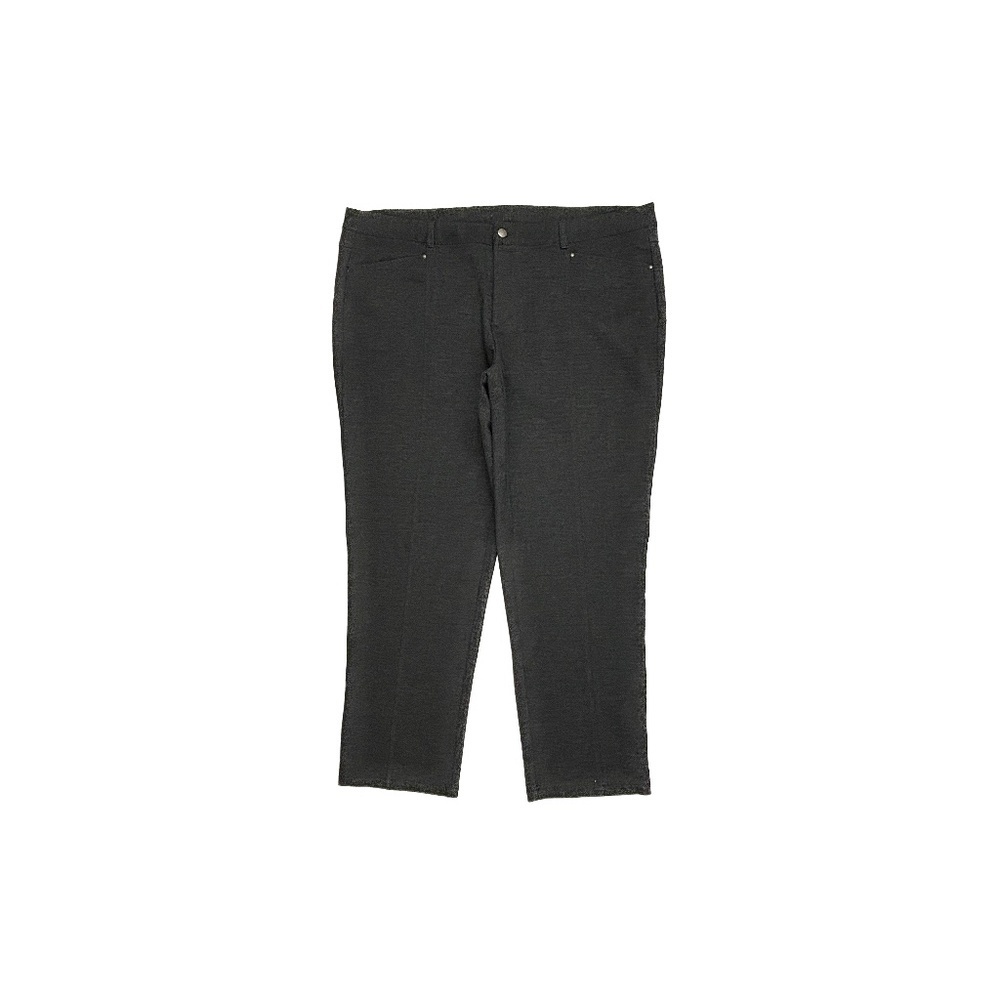 Jaclyn‎ Smith Twill Ankle Women's size 2X Black Pants